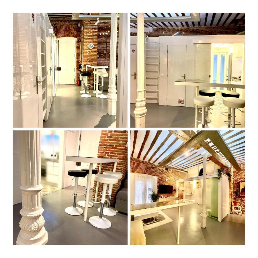 Calle Amparo100 Red Brick Loft For 8 Lavapies Apartamento Madrid