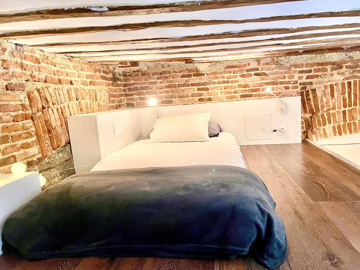 Calle Amparo100 Red Brick Loft For 8 Lavapies Apartamento Madrid